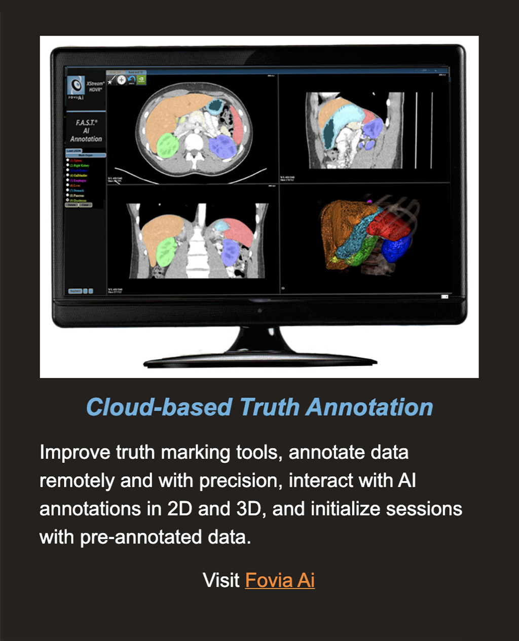 Cloud Based Truth Annotation